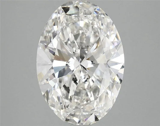 3.00ct Oval Lab Grown Diamond (Colour F, Clarity VVS2, IGI Certified)