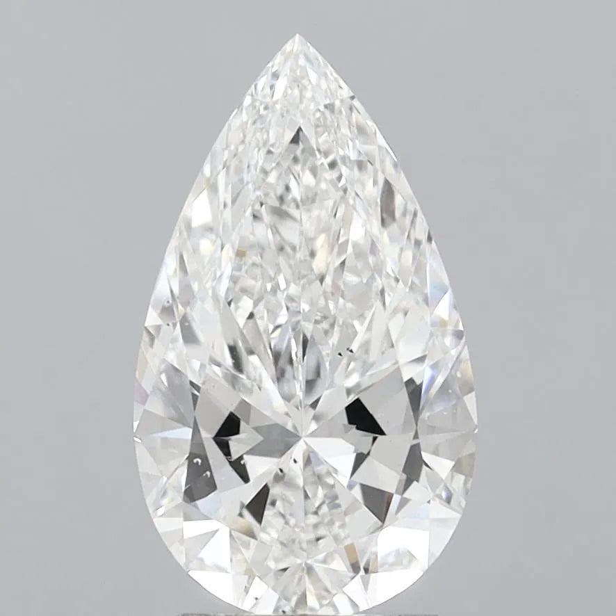 3.00ct pear lab grown diamond (colour e, clarity vs2, igi certified)
