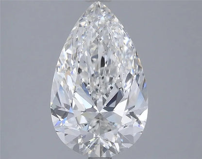3.00ct Pear Lab Grown Diamond (Colour E, Clarity VS2, IGI Certified)