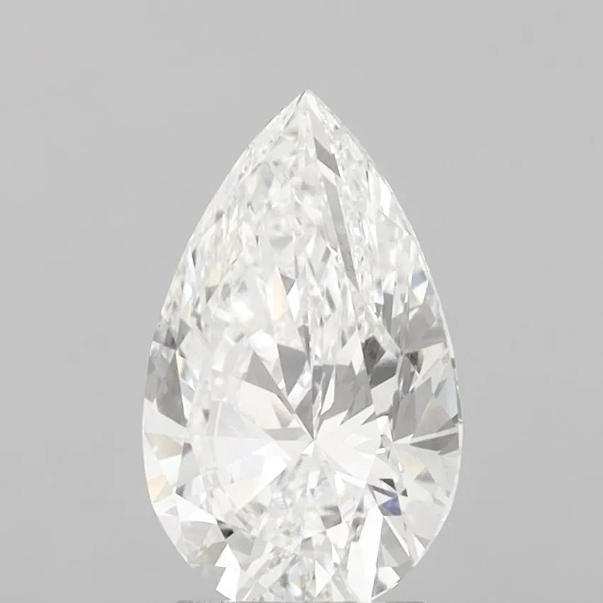3.00ct pear lab grown diamond (colour e, clarity vvs2, igi certified)