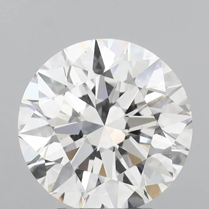 3.00ct round lab grown diamond (colour f, clarity vs2, cut vg, igi certified)