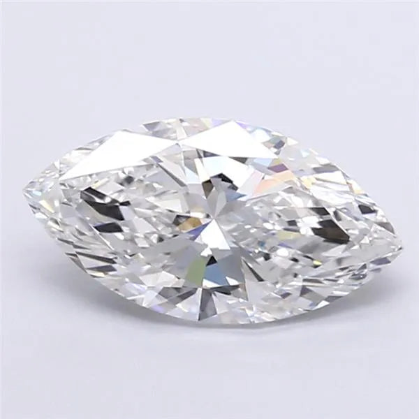 3.01ct marquise lab grown diamond (colour e, clarity vs1, igi certified)