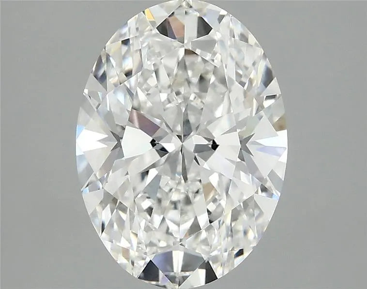 3.01ct oval lab grown diamond (colour e, clarity vvs2, igi certified)