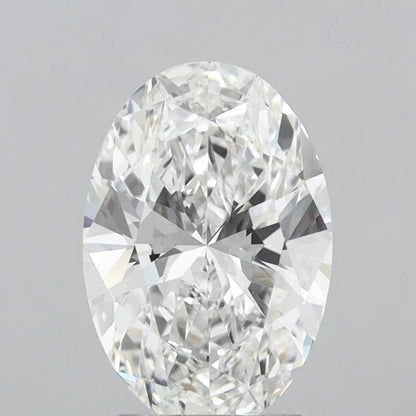 3.02ct Oval Lab Grown Diamond (Colour E, Clarity VVS2, IGI Certified)