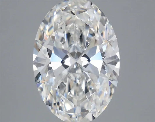 3.03ct Oval Lab Grown Diamond (Colour E, Clarity VVS2, IGI Certified)