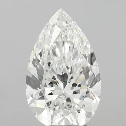 3.04ct Pear Lab Grown Diamond (Colour E, Clarity VVS2, IGI Certified)