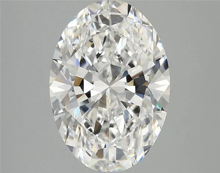 3.10ct Oval Lab Grown Diamond (Colour E, Clarity VVS2, IGI Certified)