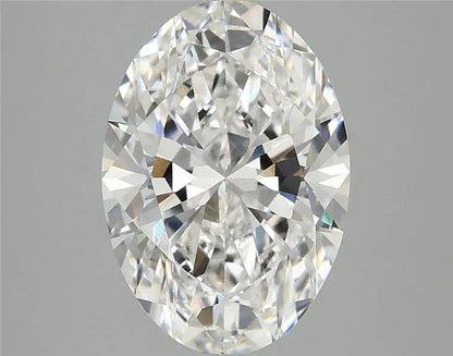 3.10ct Oval Lab Grown Diamond (Colour E, Clarity VVS2, IGI Certified)