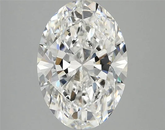 3.10ct Oval Lab Grown Diamond (Colour E, Clarity VVS2, IGI Certified)