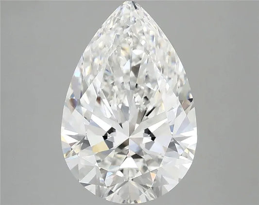3.78ct Pear Lab Grown Diamond (Colour E, Clarity VVS2, IGI Certified)