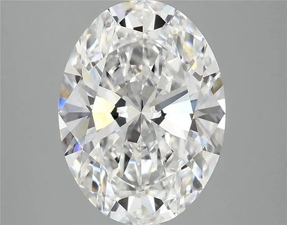 3.84ct Oval Lab Grown Diamond (Colour E, Clarity VVS2, IGI Certified)