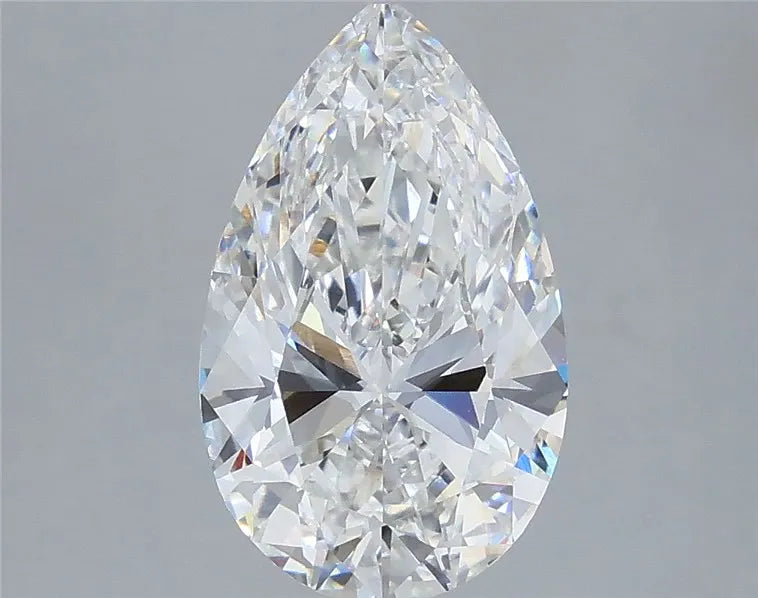 4.00ct Pear Lab Grown Diamond (Colour E, Clarity VVS2, IGI Certified)