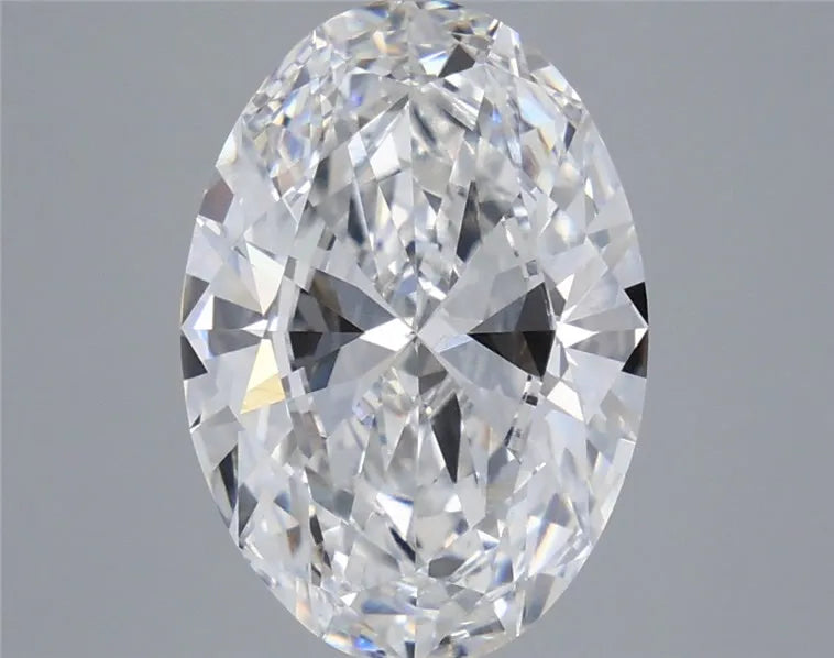 4.93ct oval lab grown diamond (colour e, clarity vvs2, igi certified)
