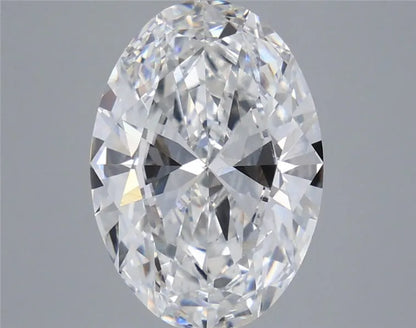 4.93ct Oval Lab Grown Diamond (Colour E, Clarity VVS2, IGI Certified)