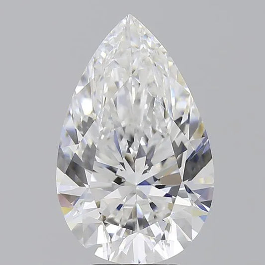 5.00ct Pear Lab Grown Diamond (Colour E, Clarity VVS2, IGI Certified)