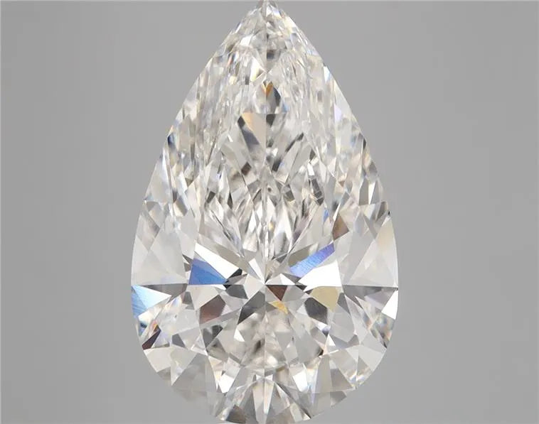 5.00ct pear lab grown diamond (colour e, clarity vvs2, igi certified)