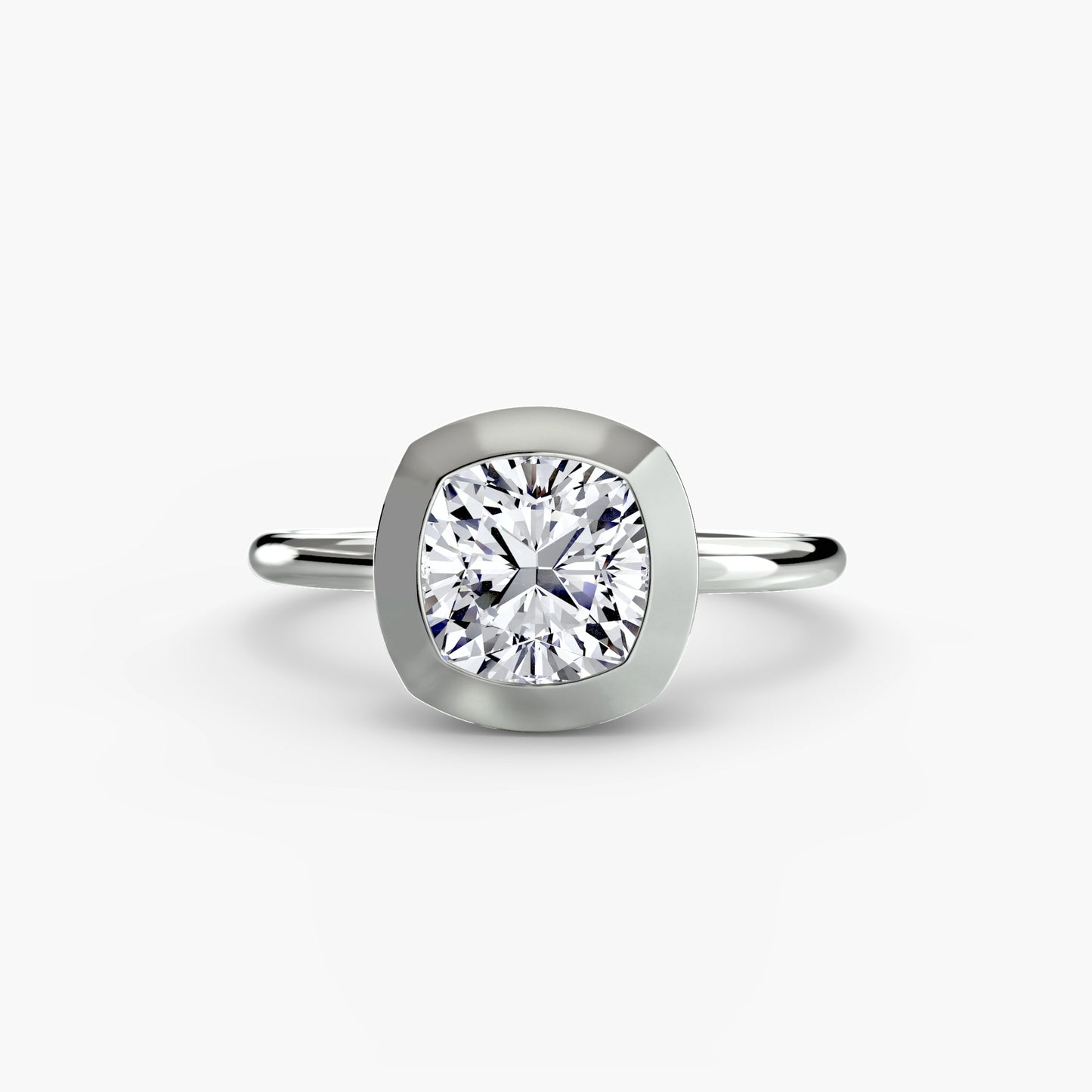 the bezel set solitaire
