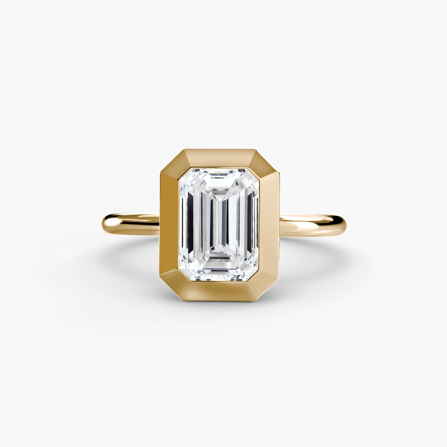 the bezel set solitaire