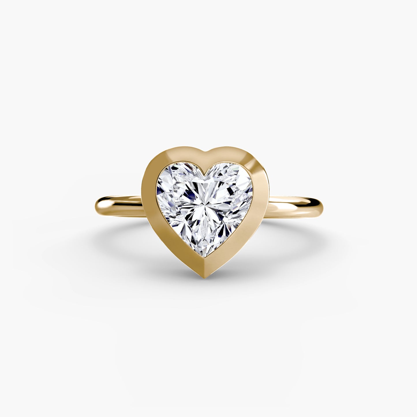 the bezel set solitaire