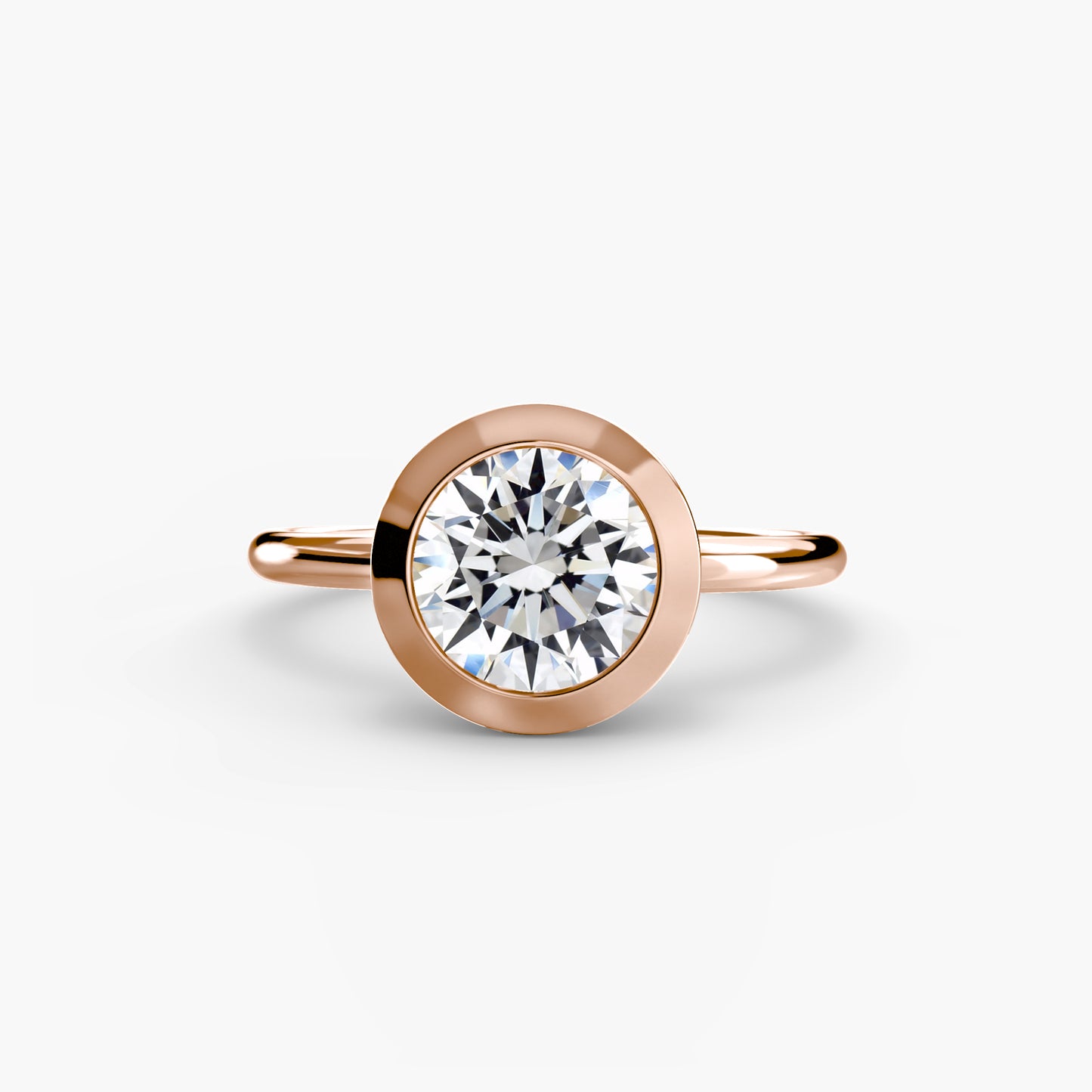 the bezel set solitaire