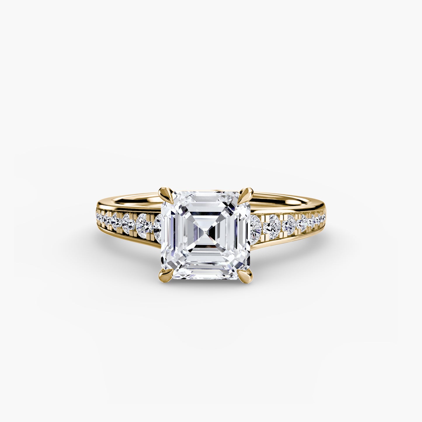 solitaire with pavé 7