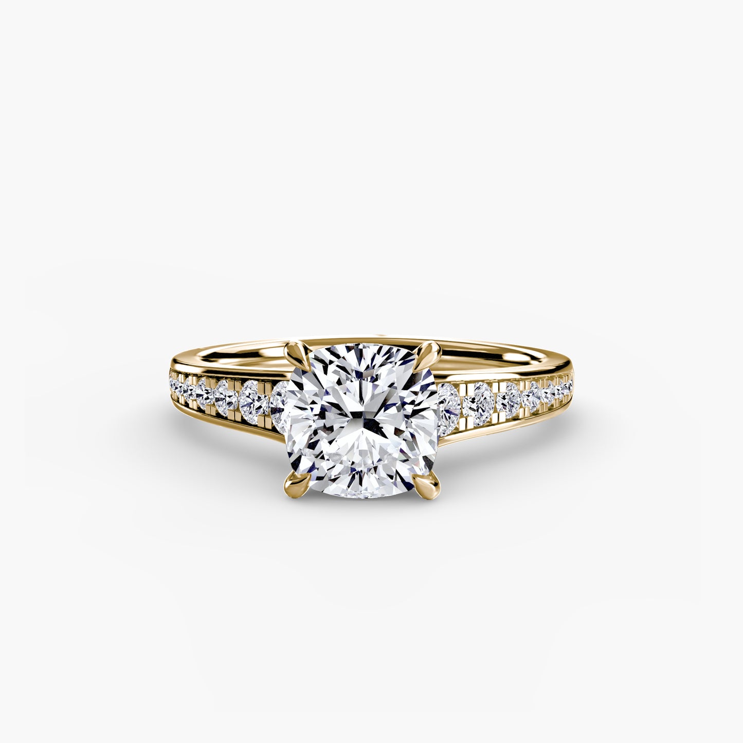 solitaire with pavé 7