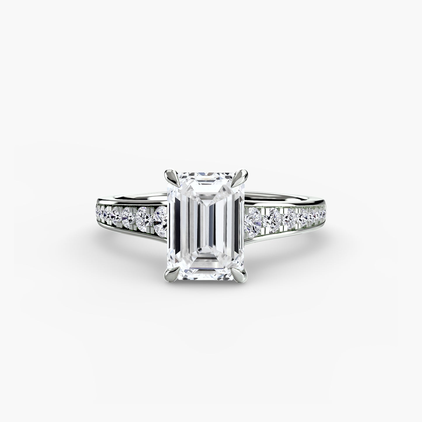 solitaire with pavé 7