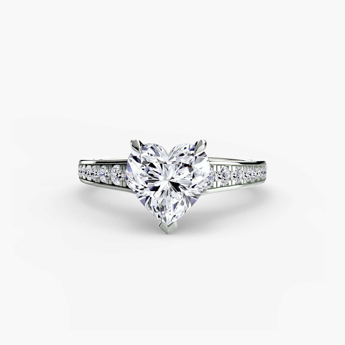 solitaire with pavé 7