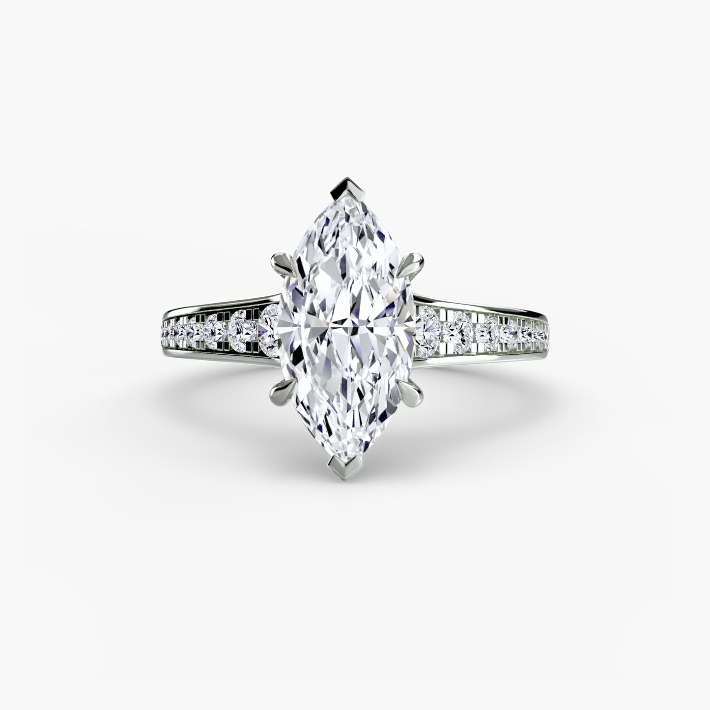 solitaire with pavé 7