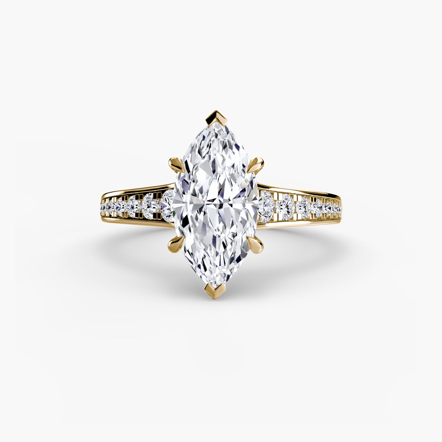 solitaire with pavé 7