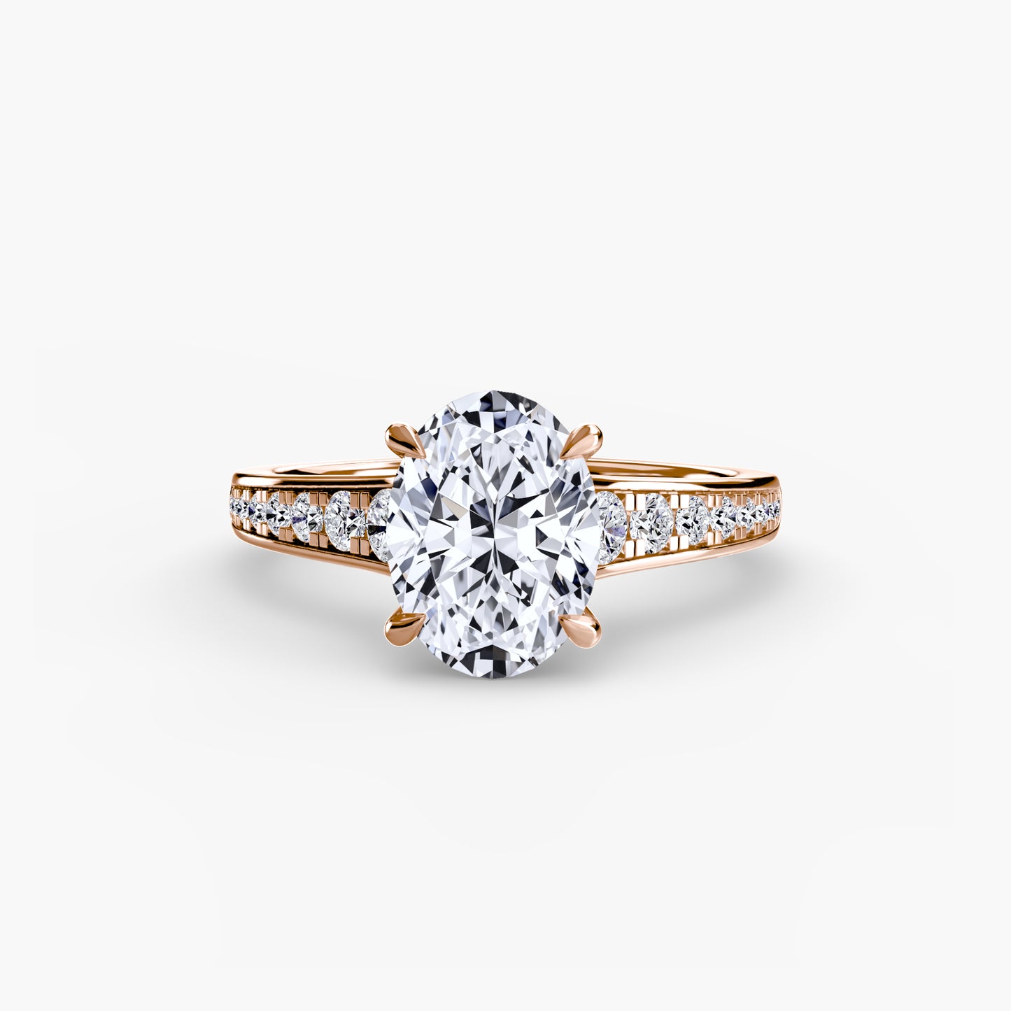 solitaire with pavé 7