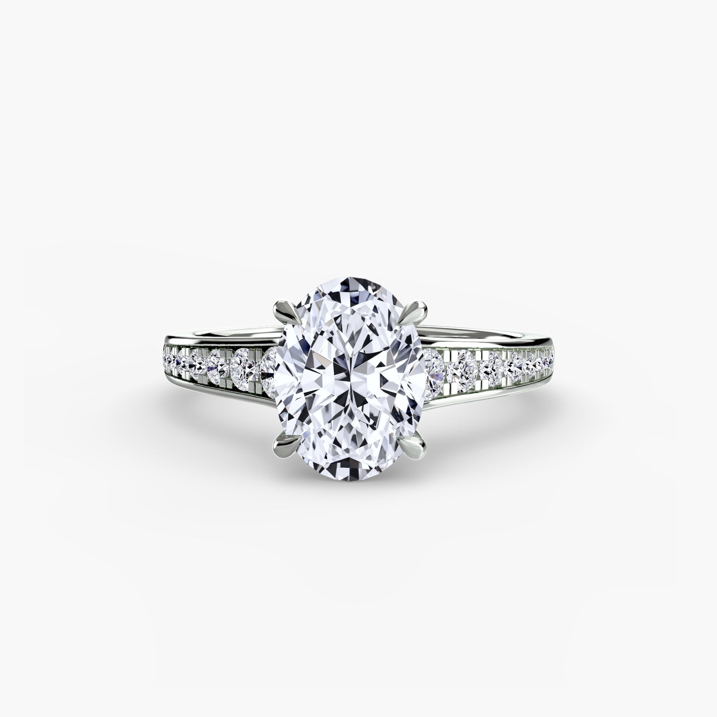solitaire with pavé 7