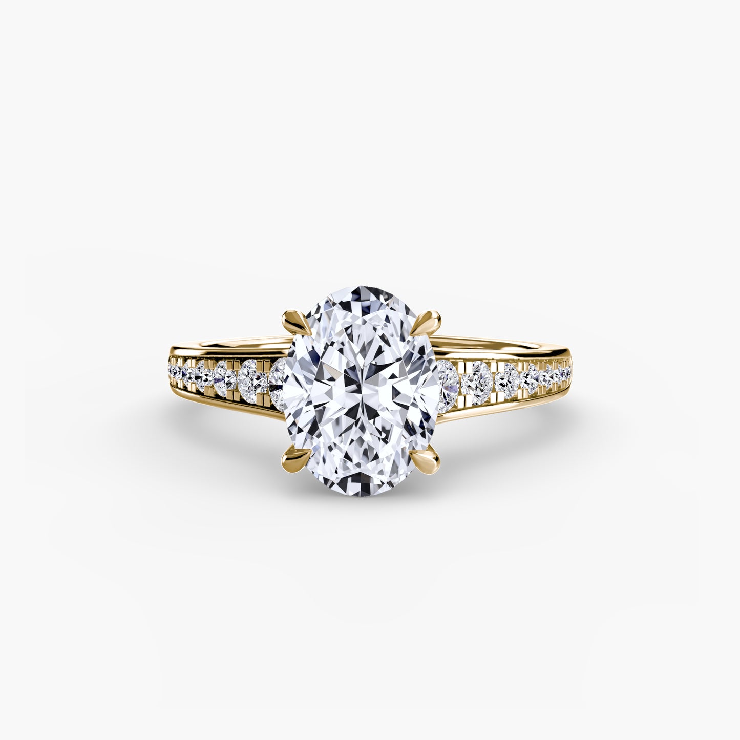solitaire with pavé 7