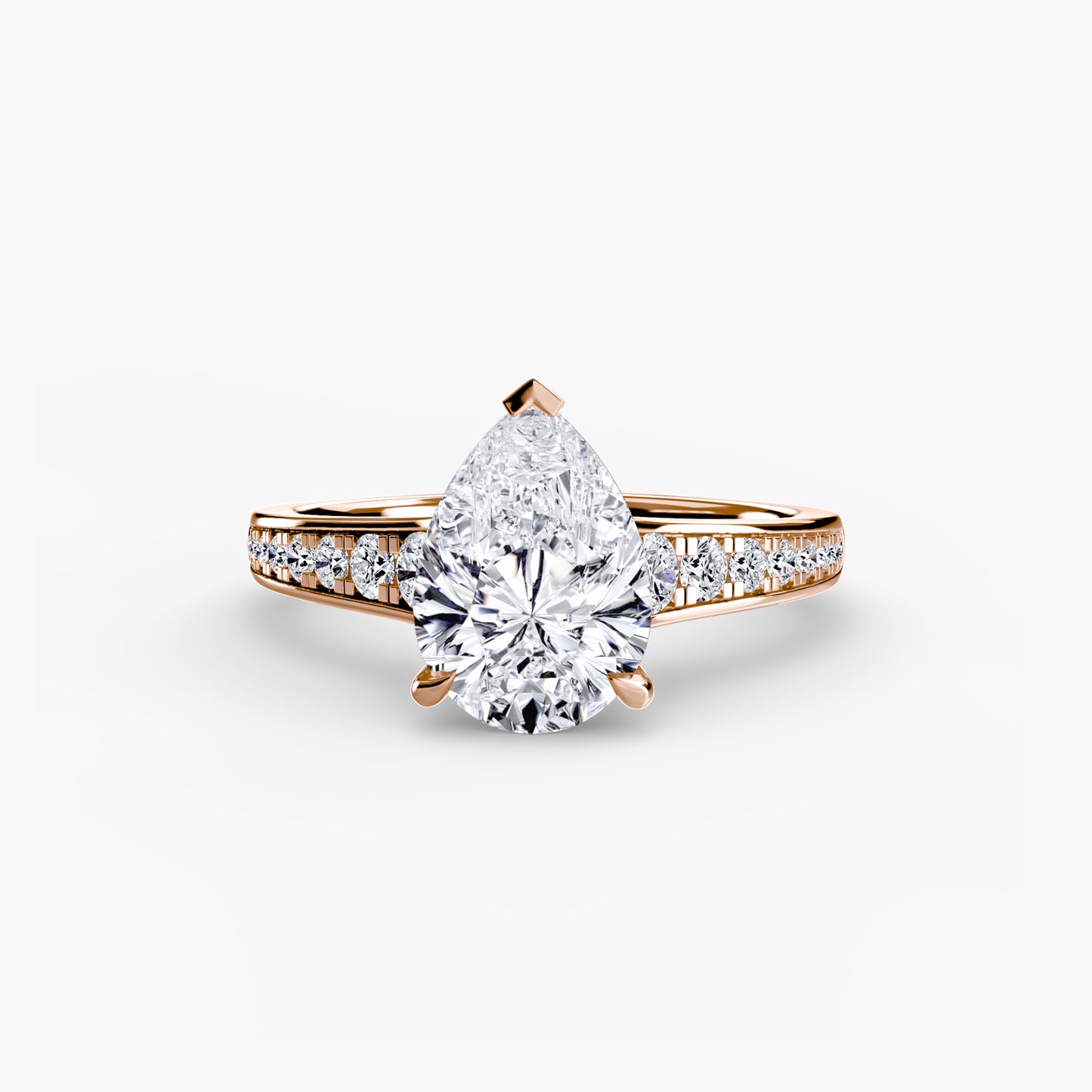 solitaire with pavé 7
