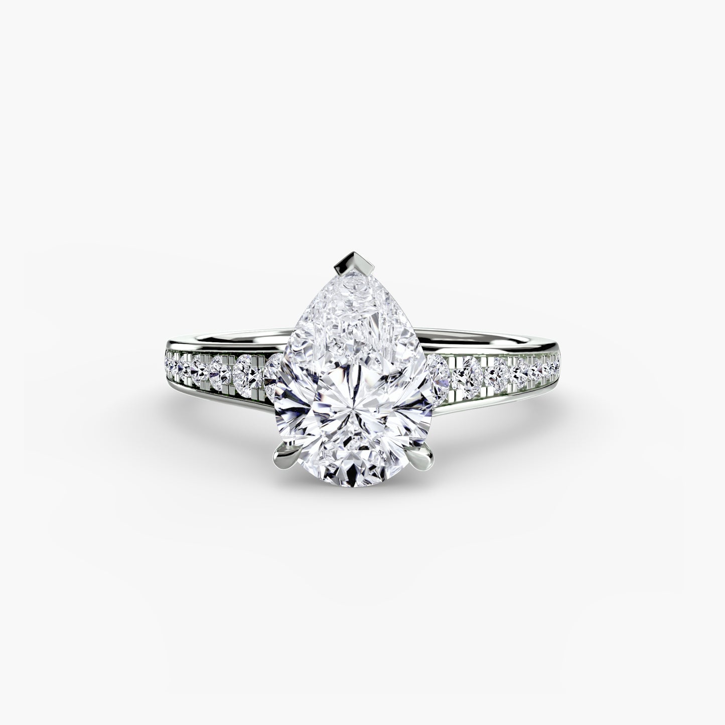 solitaire with pavé 7