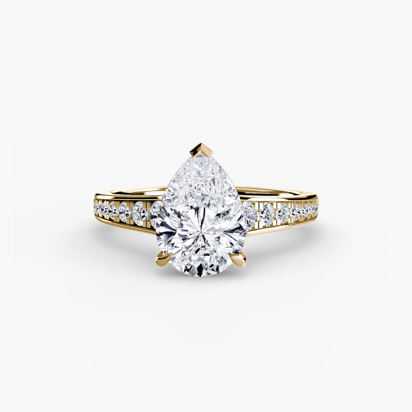 solitaire with pavé 7