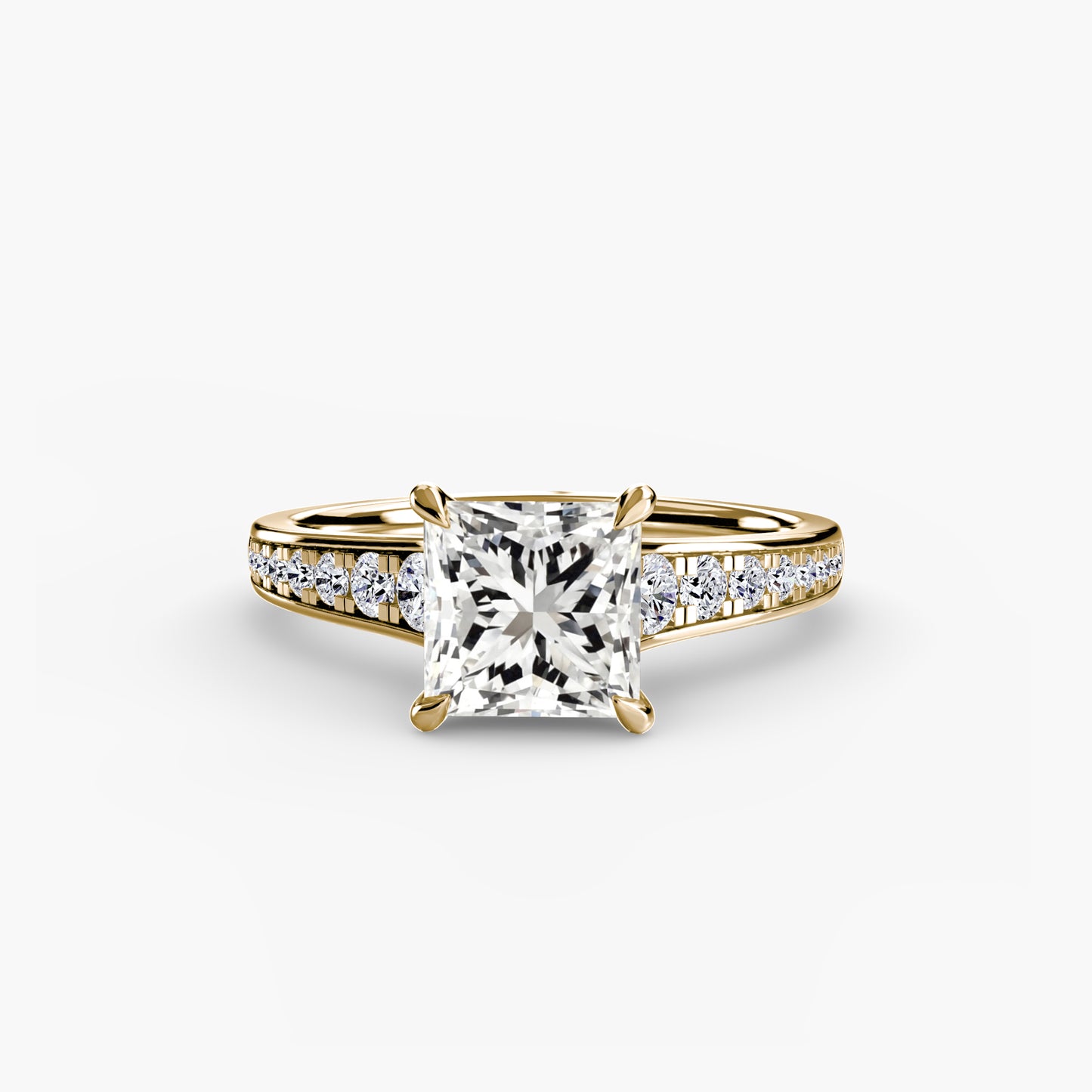 solitaire with pavé 7