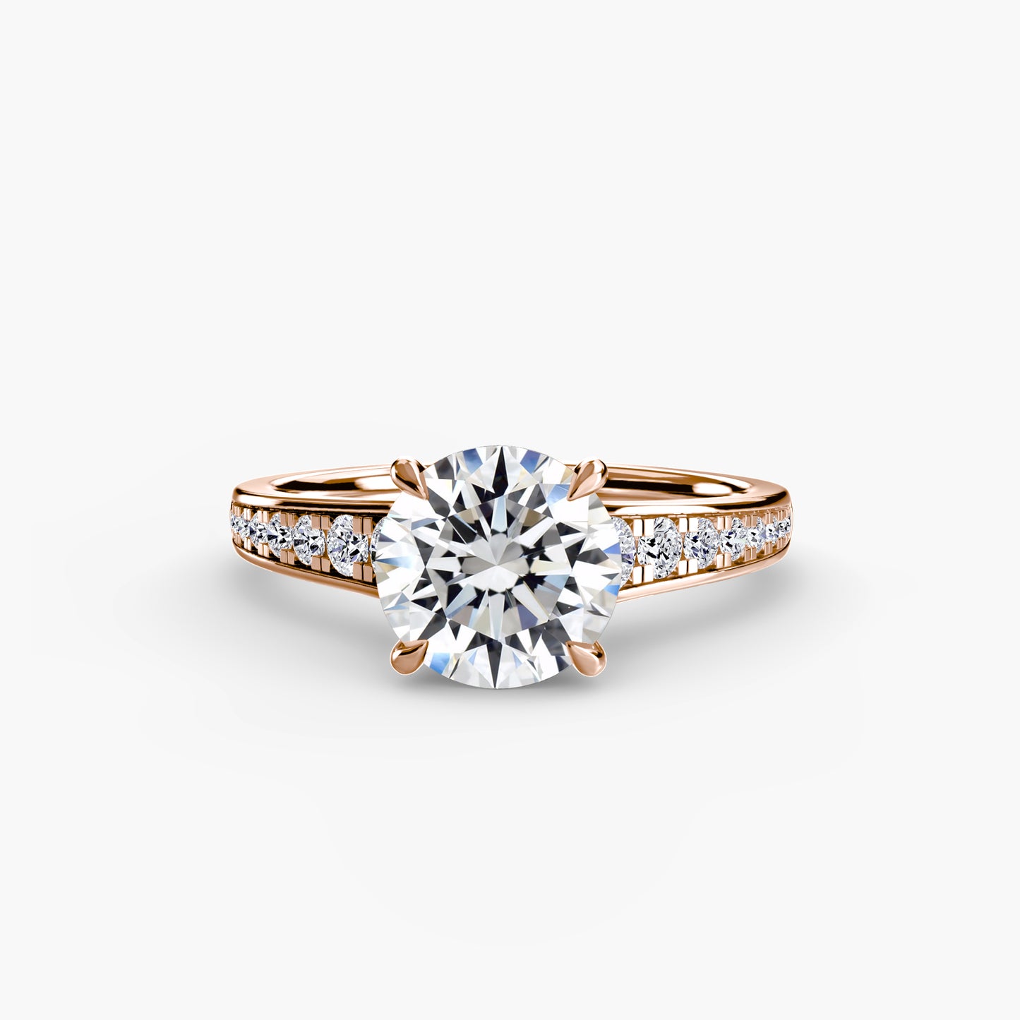 solitaire with pavé 7