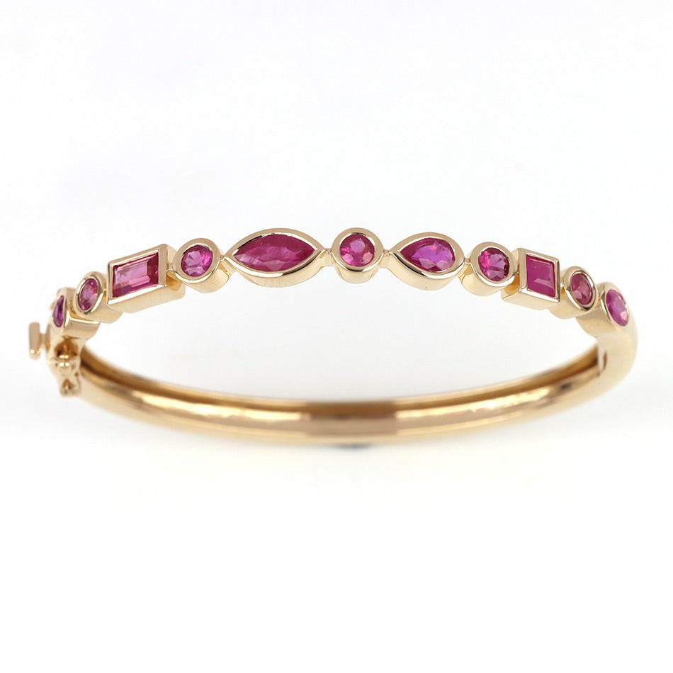 pink sapphire everlove bangle
