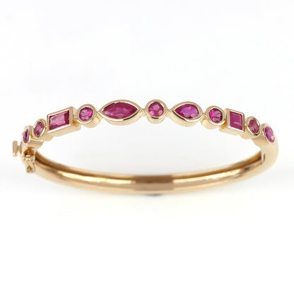Pink Sapphire Everlove Bangle