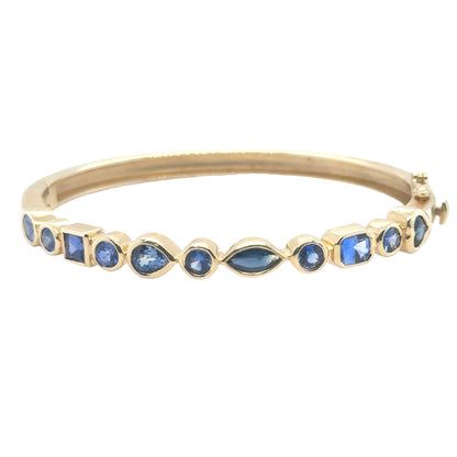 Blue Sapphire Everlove Bangle