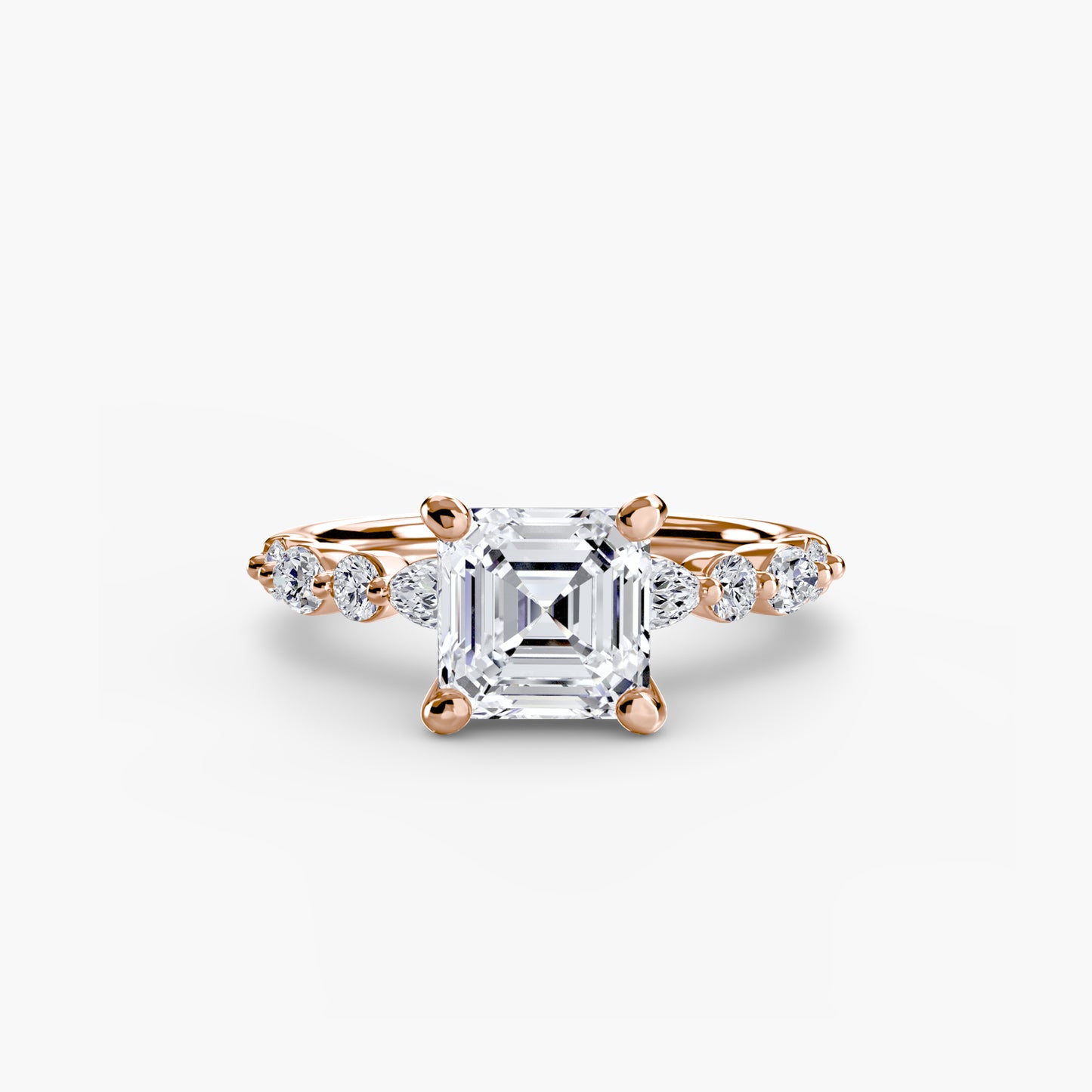 solitaire with eternity pavé 2