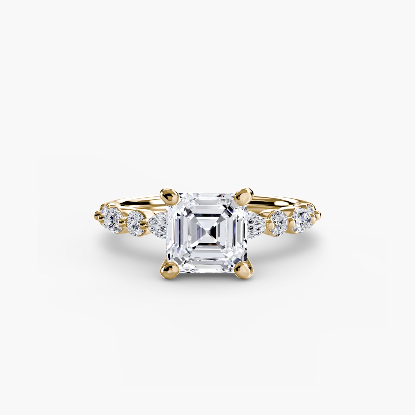 solitaire with eternity pavé 2