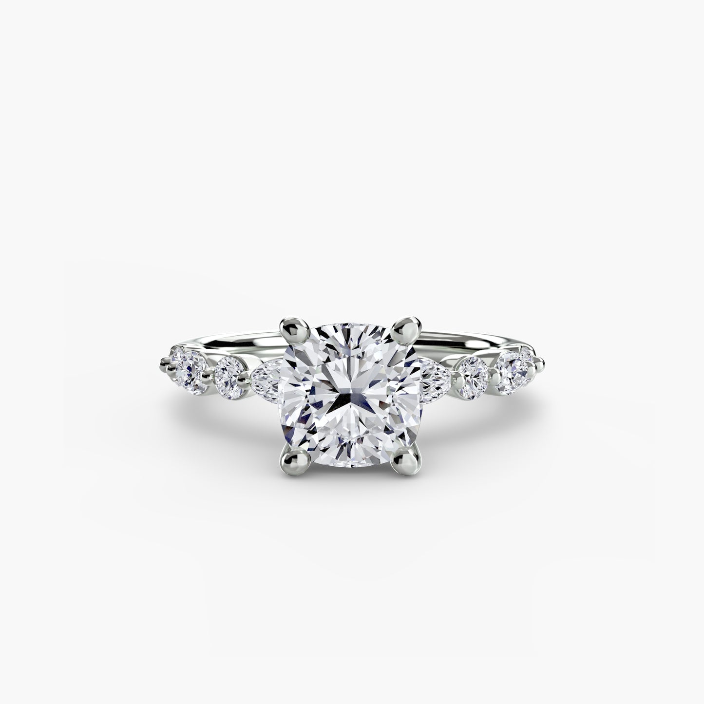 solitaire with eternity pavé 2