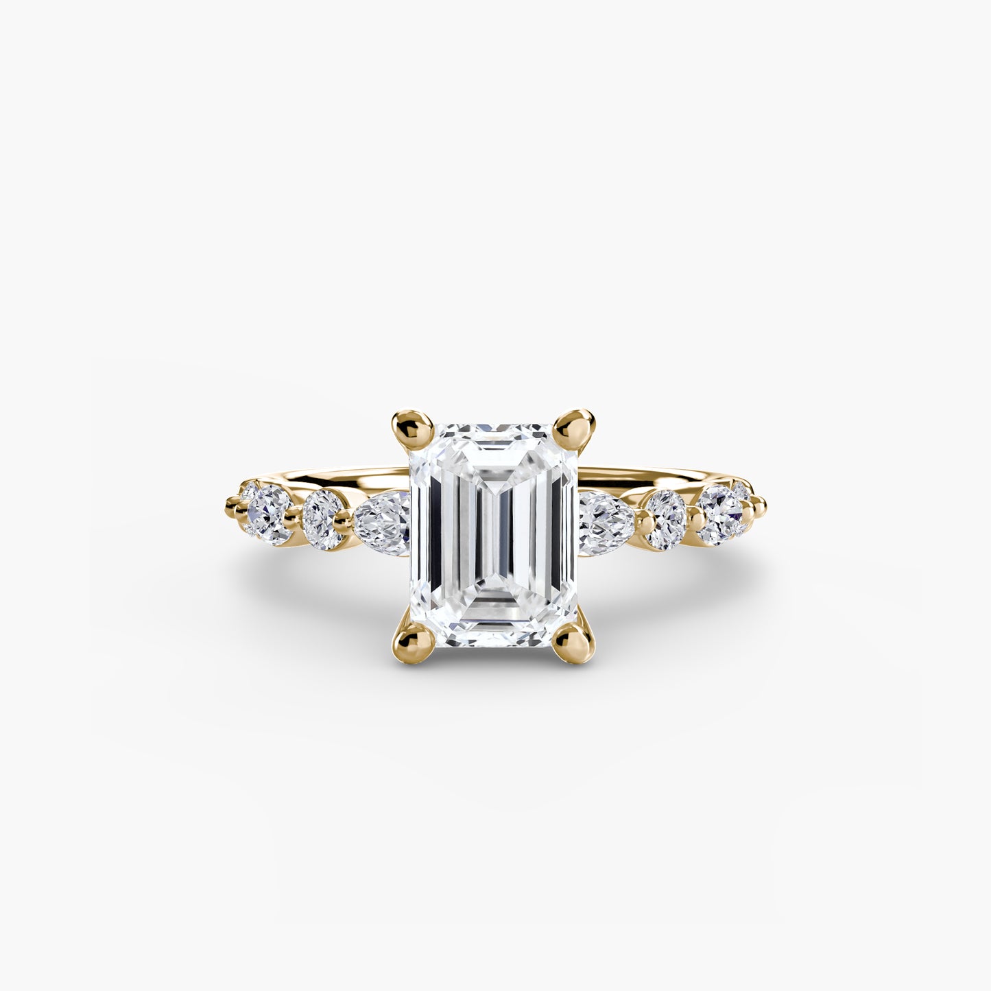 solitaire with eternity pavé 2
