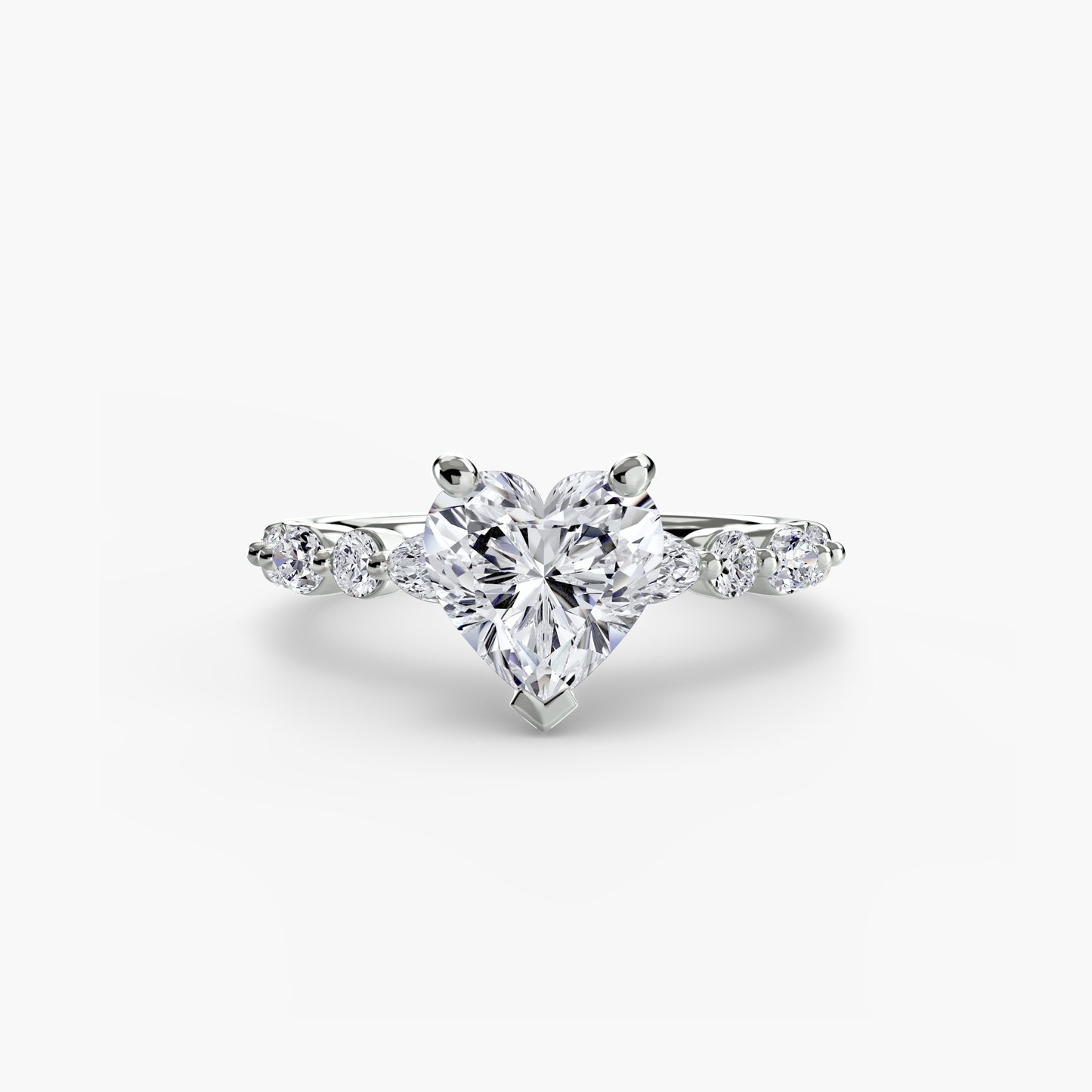 solitaire with eternity pavé 2