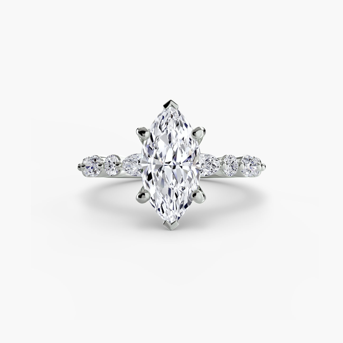 solitaire with eternity pavé 2