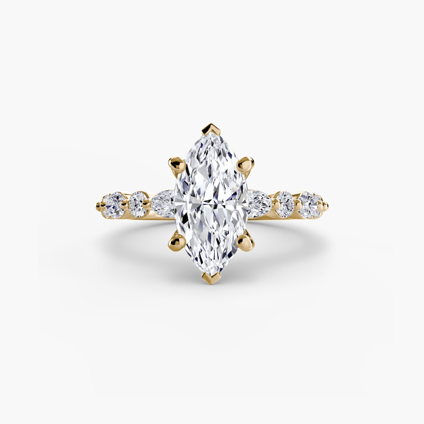 solitaire with eternity pavé 2