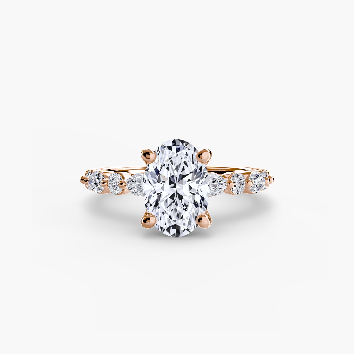 solitaire with eternity pavé 2