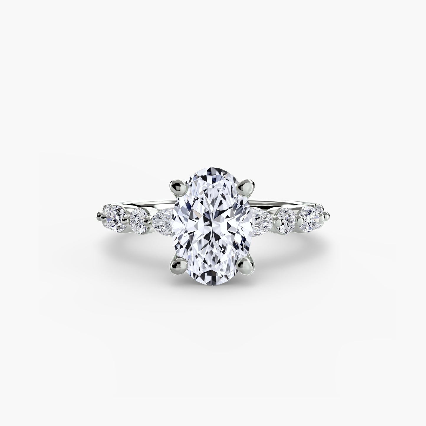 solitaire with eternity pavé 2
